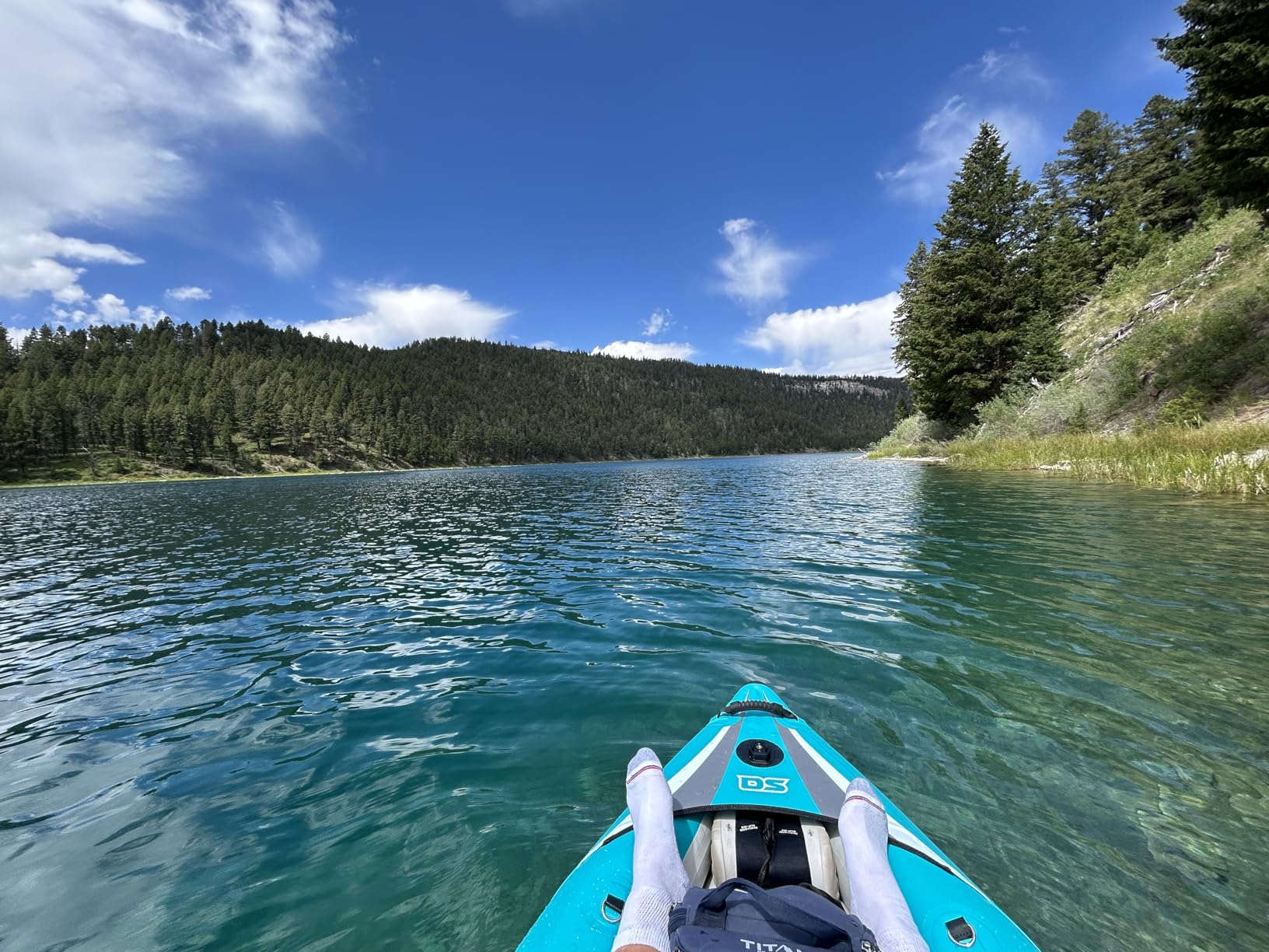 Driftsun Rover Inflatable Kayak - Inflatable White Water Kayak - Inflatable 1 and 2 Person Kayaks for Adults with High Pressure Floor, Padded Seats, Action Cam Mount, Aluminum Paddles, and Pump - Customer Photo 2