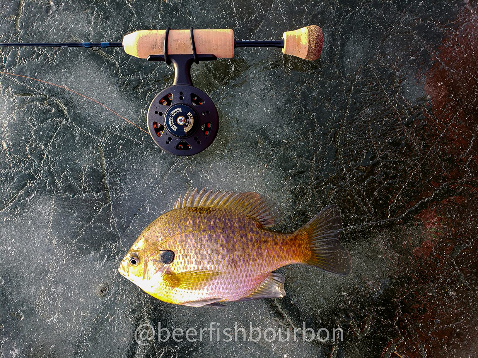 St. Croix Rods Custom Ice Fishing Rod, Expertly Crafted, Durable, Premium Quality Ice Rod - Customer Photo 3