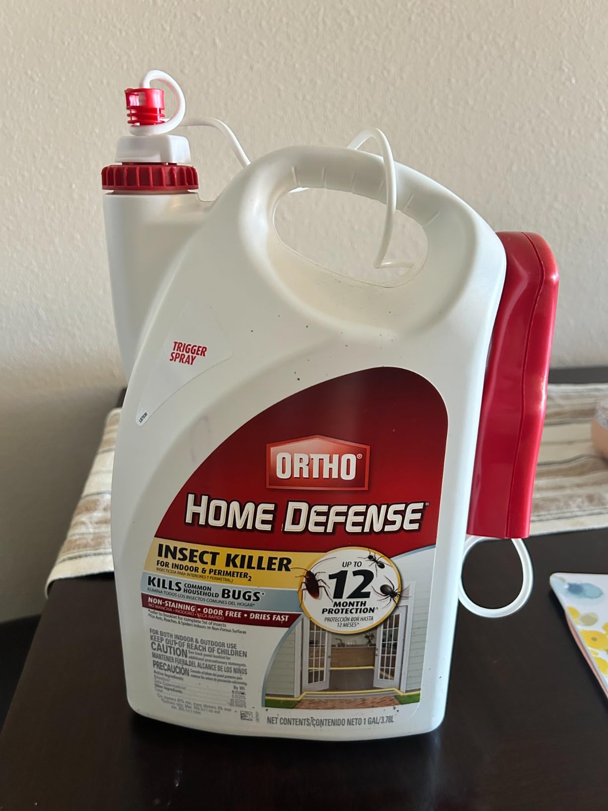 Ortho Home Defense Insect Killer for Indoor and Perimeter2, Controls Ants, Roaches, Spiders and More, 1 gal - Customer Photo 2