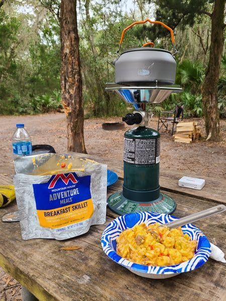 Coleman BottleTop Propane Stove with Adjustable Burner, Portable Camping/Backpacking Cooker with 7650 BTUs of Power for Camping, Tailgating, Grilling, & More - Customer Photo 2
