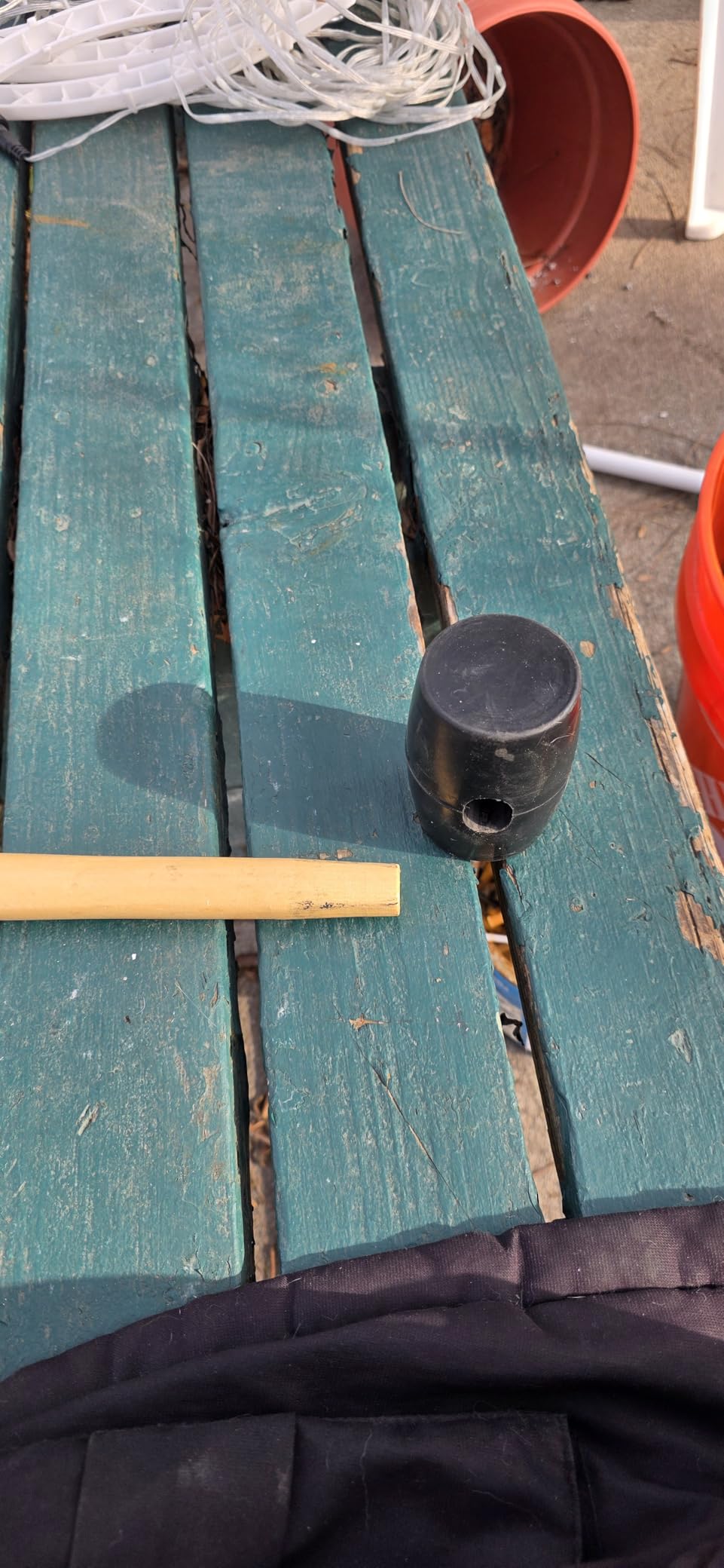 Coghlan's Tent Peg Mallet with Durable Rubber Head and Tent Stake Puller for Camping, Hiking, and Outdoor Adventures - Lightweight, Portable Tool for Easy Tent Setup and Secure Peg Placement - Customer Photo 4