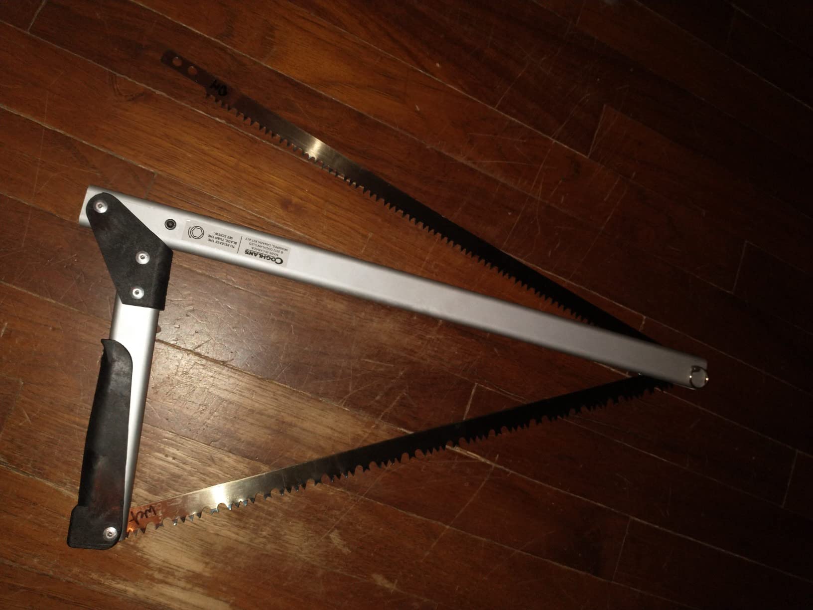 Coghlan's Folding Saw, 21-Inch Lightweight Hand Saw for Camping, Hiking, and Pruning; Durable Anodized Aluminum Frame and Steel Blade; 15 oz. Portable Design for Efficient Wood Cutting - Customer Photo 2