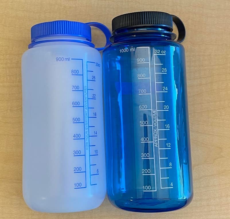 Nalgene HDPE Wide Mouth 32 oz BPA-Free Water Bottle - Customer Photo 1