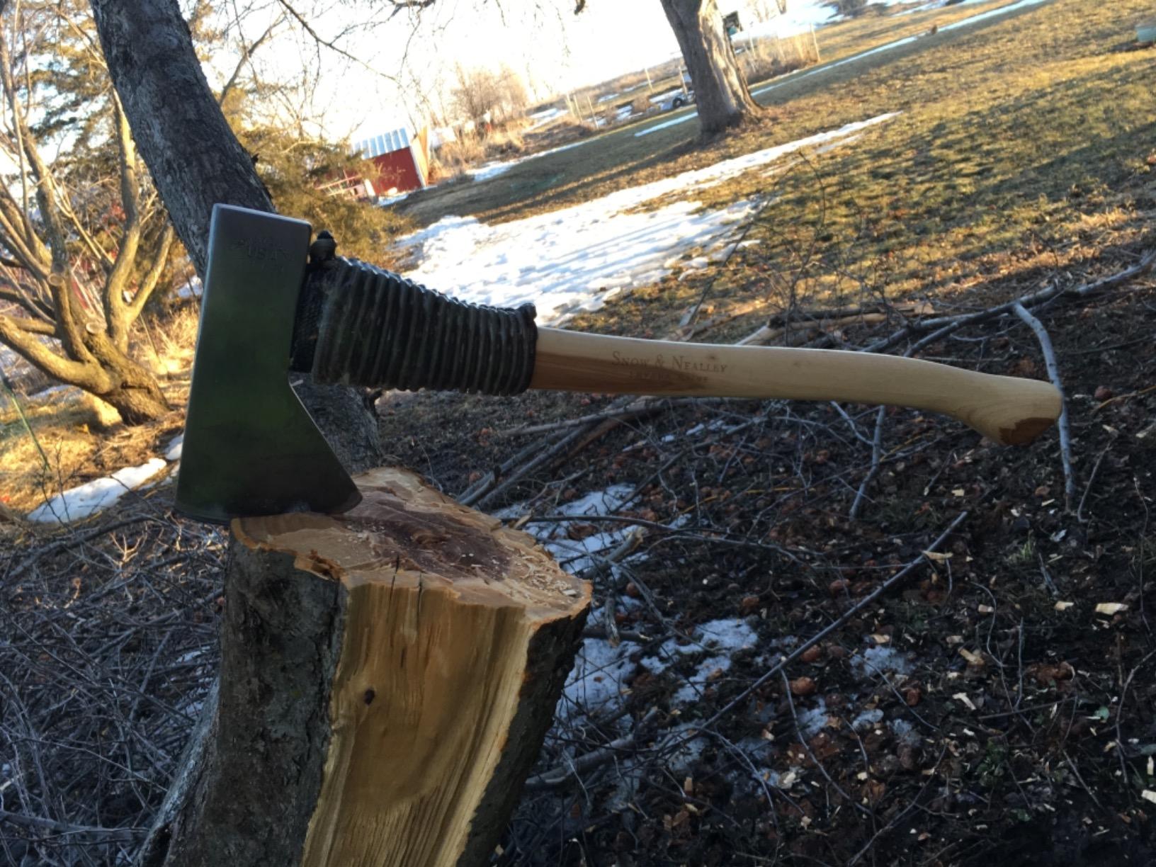 Snow and Nealley Hudson Bay Axe - Customer Photo 1