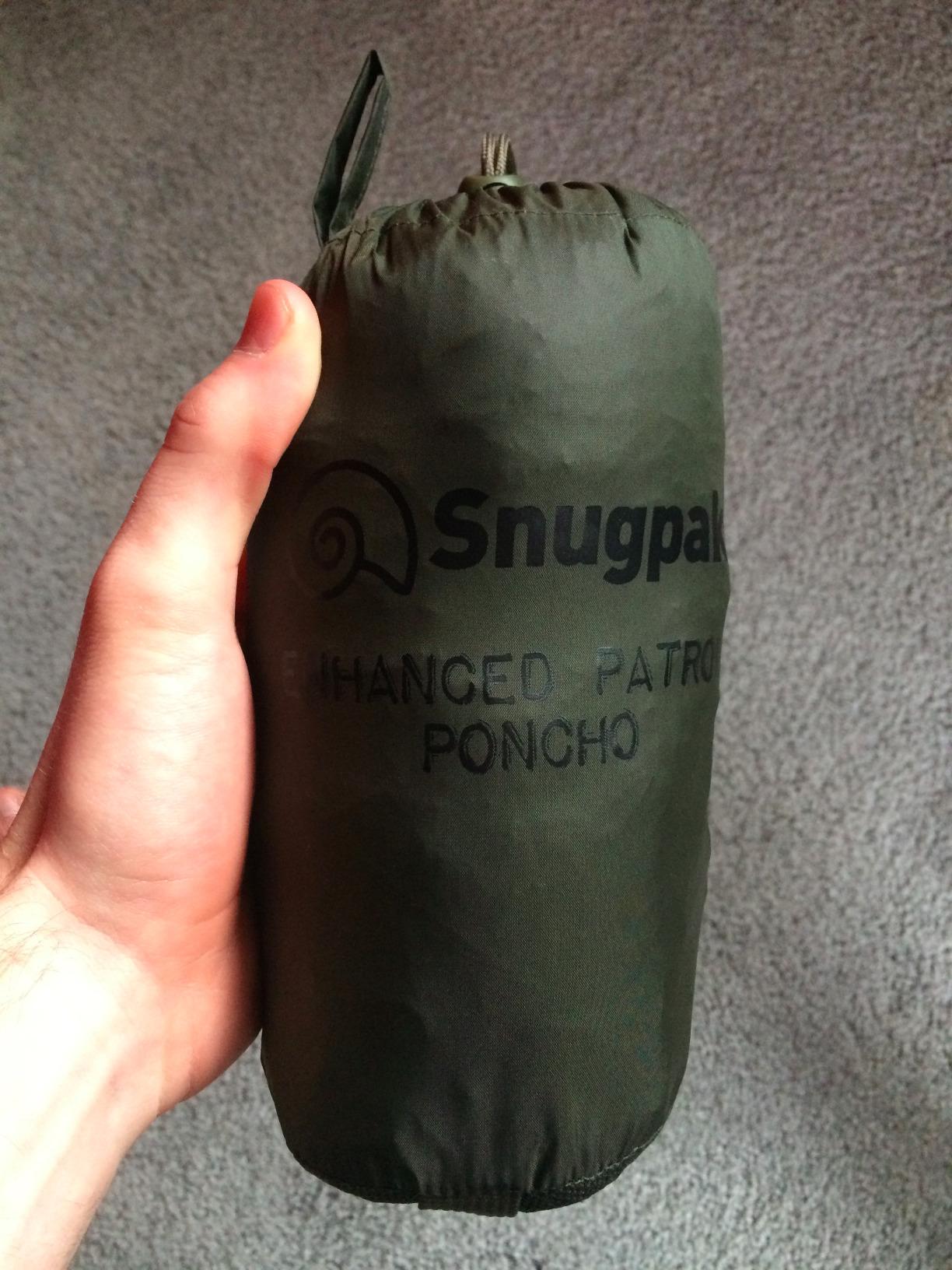 Snugpak Patrol Poncho, Waterproof, One Size, Lightweight, Suitable for Hiking, Camping, and Hunting - Customer Photo 4