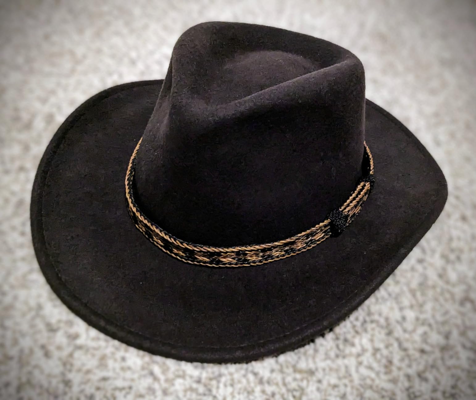 Scala Classico Men's Crushable Felt Outback Hat - Customer Photo 1