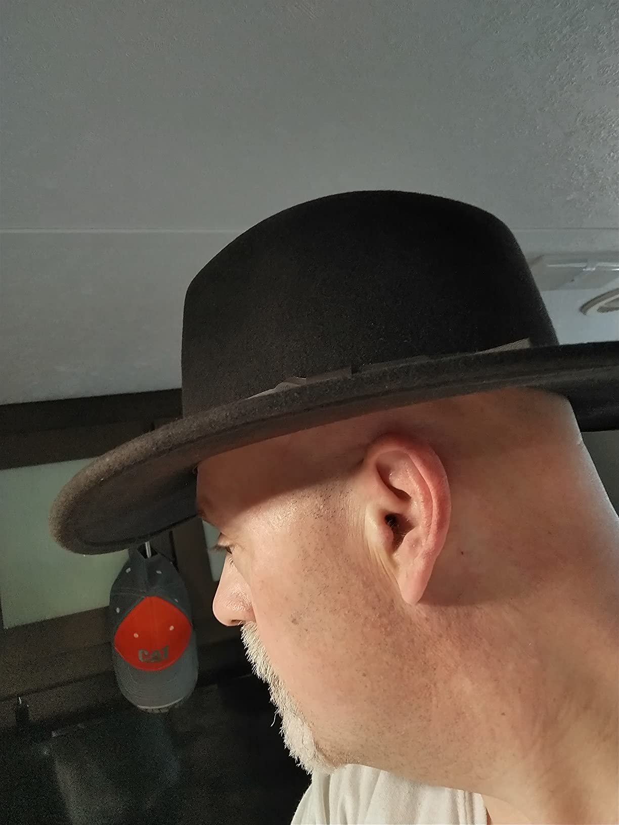 Scala Classico Men's Crushable Felt Outback Hat - Customer Photo 3