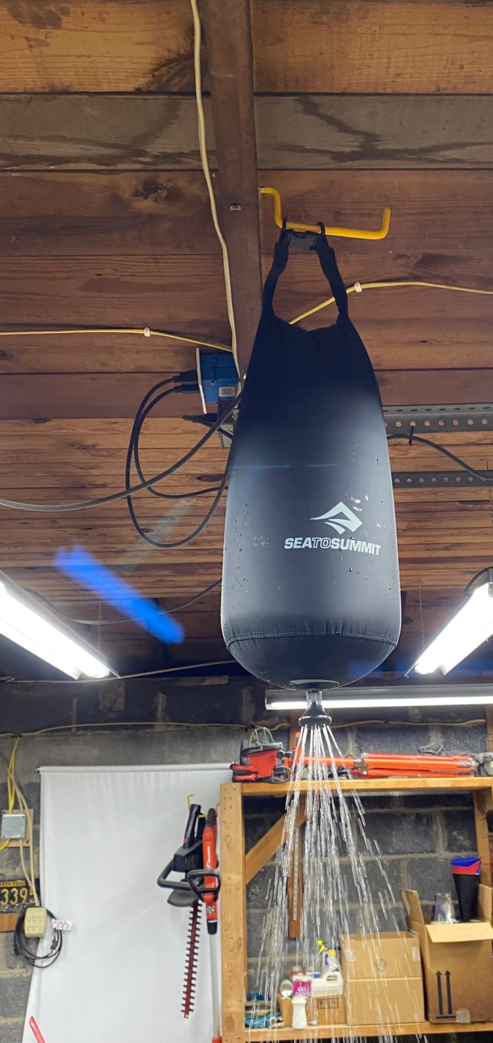 Sea to Summit Pocket Shower Black - Customer Photo 1