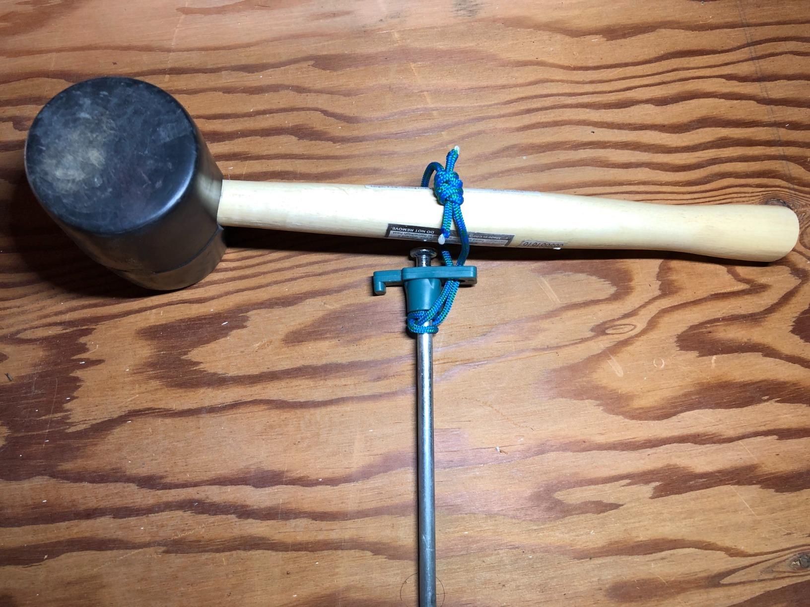 Coleman 10 Inch Metal Tent & Canopy Ground Stakes, 4-Pack of Heavy-Duty Steel Nail Tent Pegs - Customer Photo 3