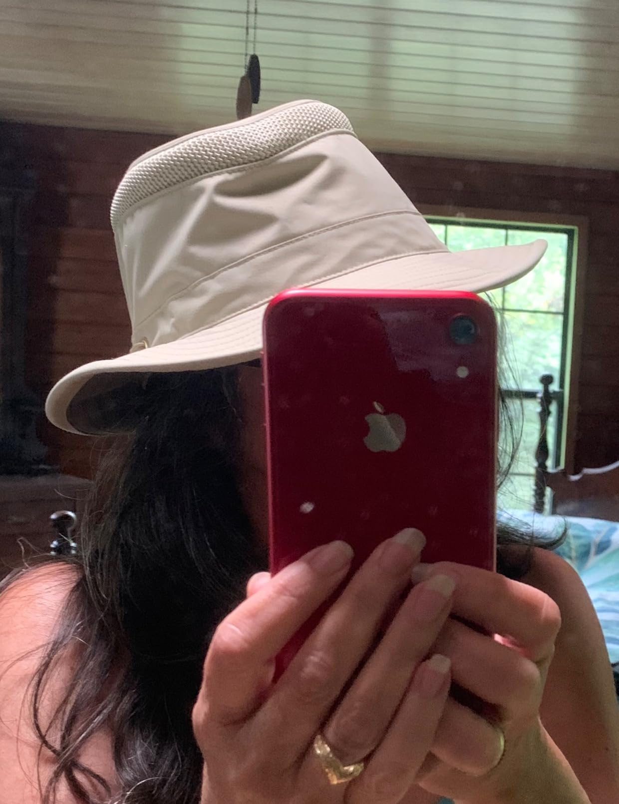 Tilley LTM5 Airflo Medium Brim Hat – Ultralight, Buoyant & Breathable, UPF 50+ Sun Protection, Water-Resistant - Customer Photo 1