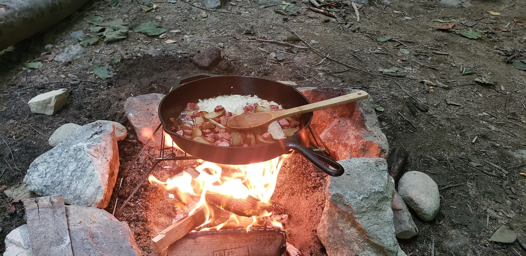 Stansport Chrome Plated Steel Portable Camp Grill - Customer Photo 2