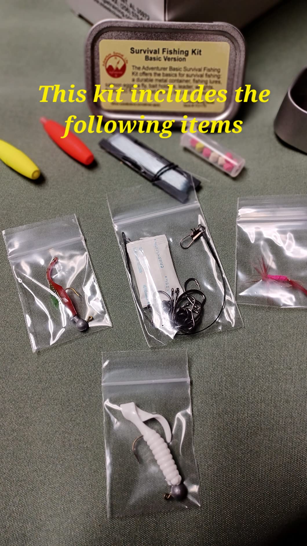 Best Glide ASE Survival Fishing Kit Basic Version - Customer Photo 2