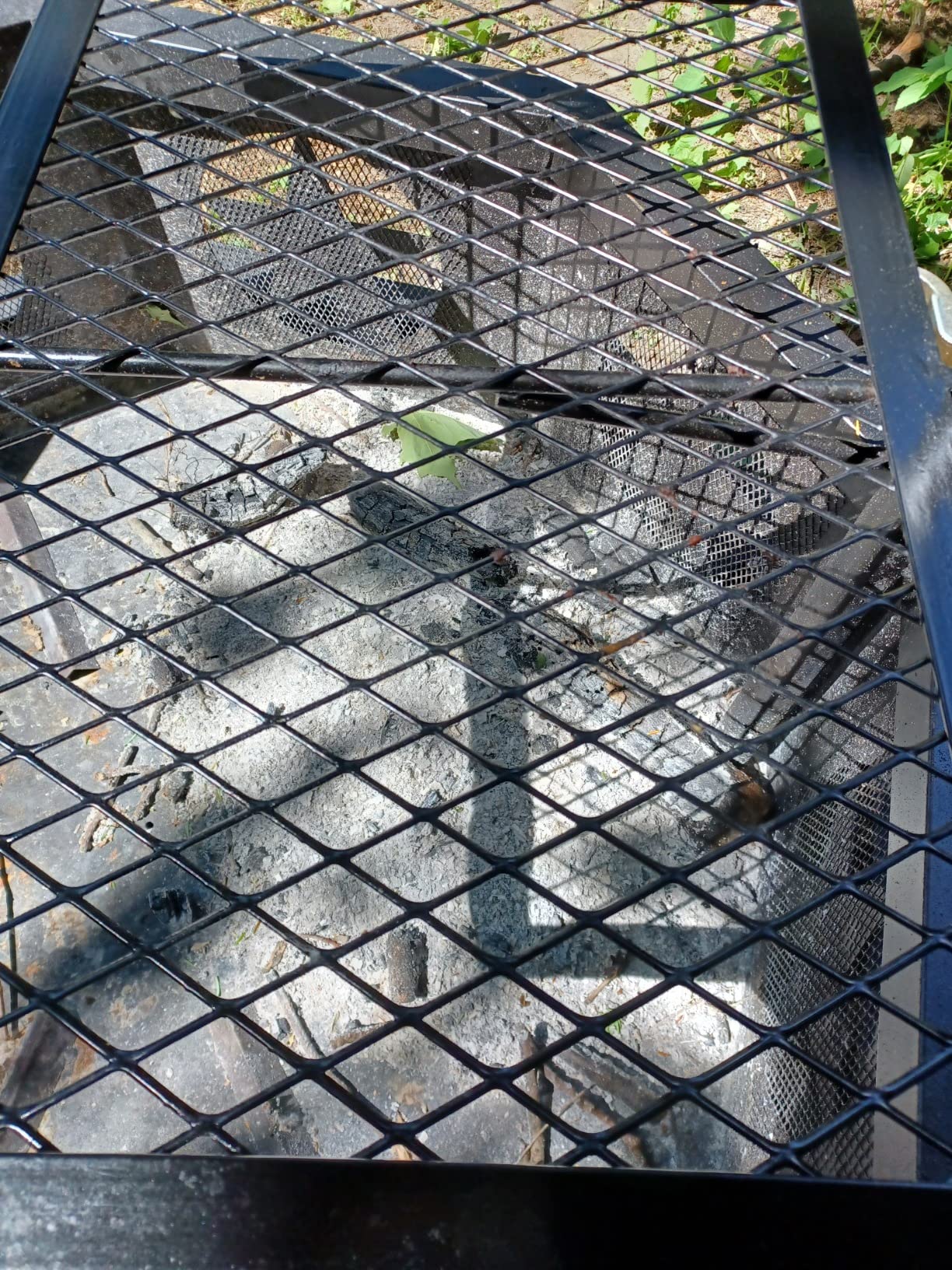 Texsport 151161 Heavy Duty Barbecue Swivel Grill for Outdoor BBQ Over Open Fire - Customer Photo 2