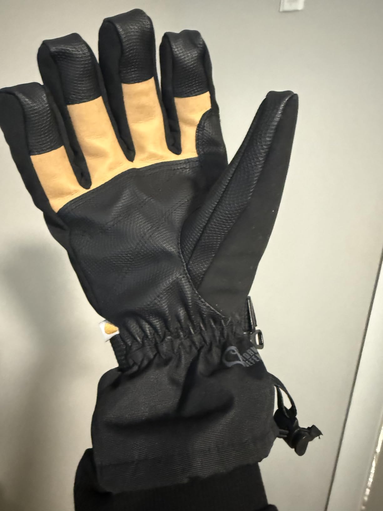 Carhartt Men's Waterproof Insulated Knit Cuff Glove - Winter Work Gloves - Customer Photo 1