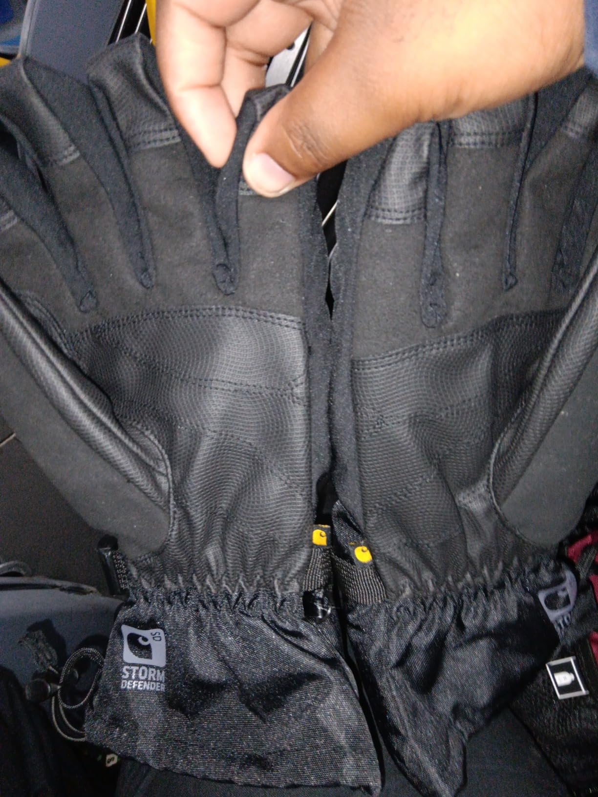Carhartt Men's Waterproof Insulated Knit Cuff Glove - Winter Work Gloves - Customer Photo 4