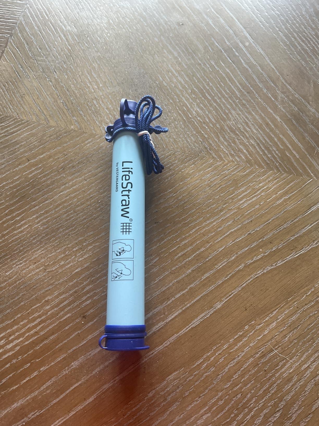 LifeStraw Personal Water Filter for Hiking, Camping, Travel - Customer Photo 1