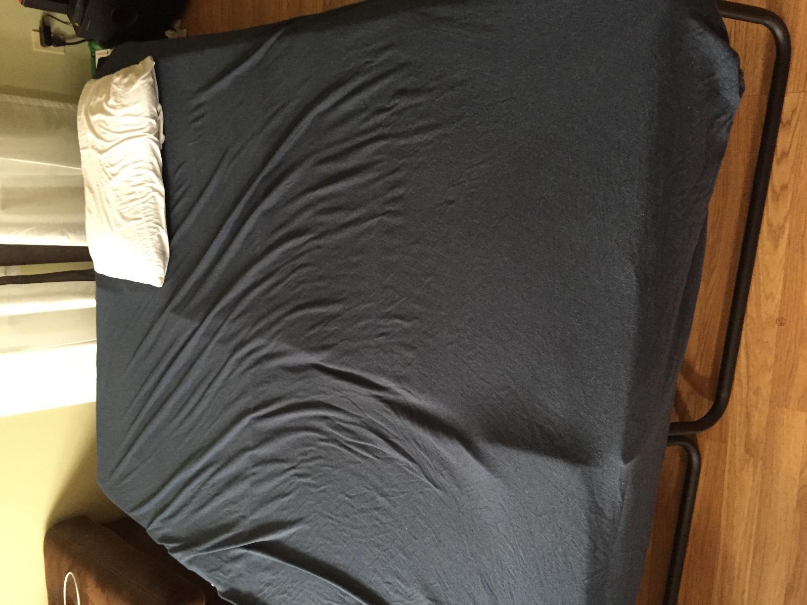 Coleman ComfortSmart Big & Tall Cot with Mattress Pad, Folding Steel Camp Bed with Plush Pad for Comfortable Sleeping, Great for Camping, Lounging, Elevated Sleeping, Guests, & More - Customer Photo 2