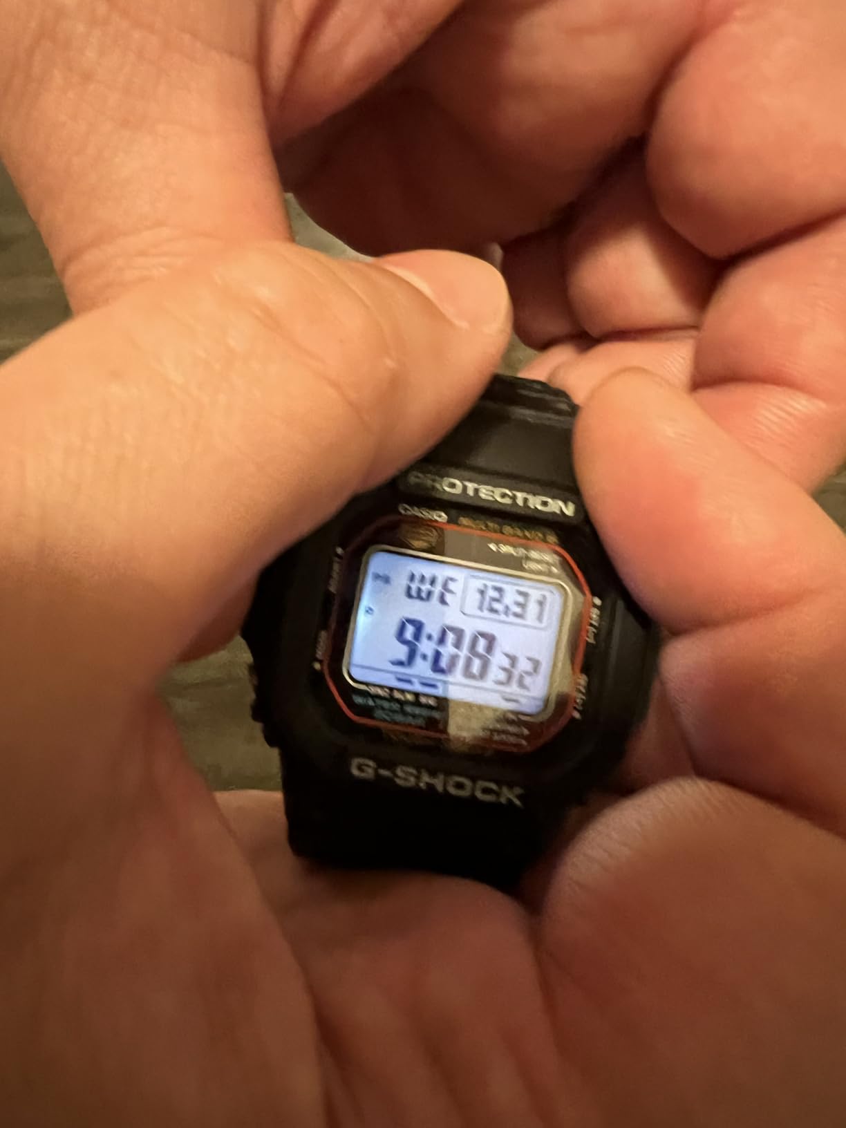 G-Shock GW-M5610U-1 Men's Solar Black Resin Sport Watch - Customer Photo 5