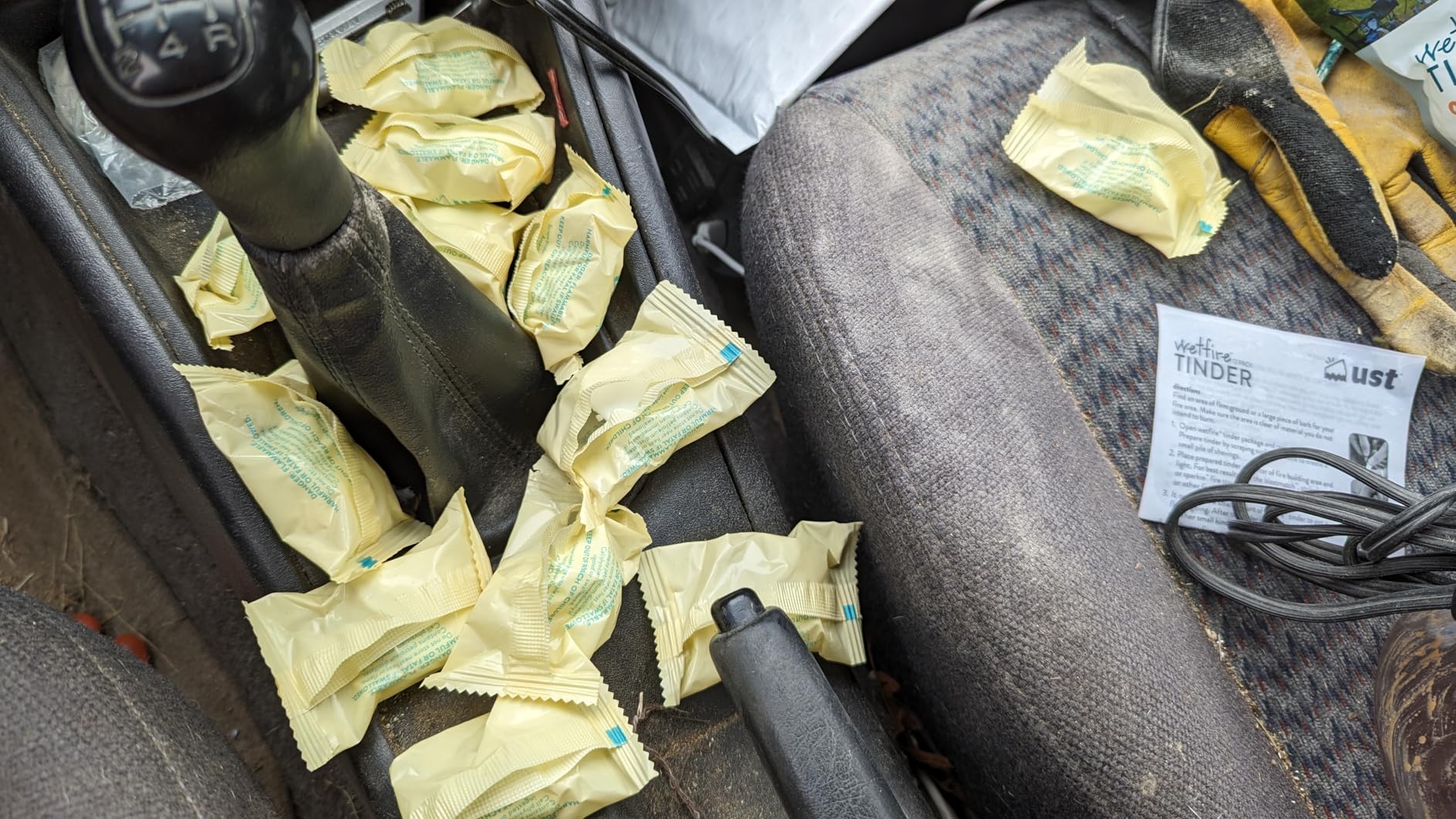 UST WetFire Tinder with Lightweight, Compact Design, Individual Packaging and 5 Year Shelf Life for Hiking, Backpacking, Camping and Outdoor Survival - Customer Photo 2