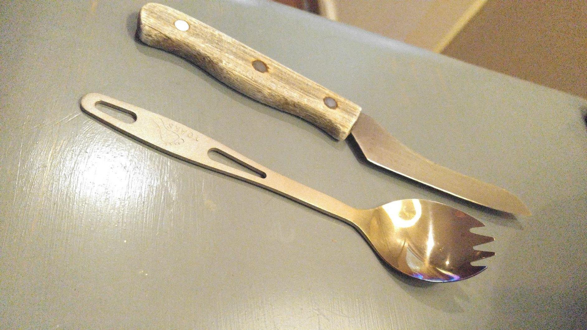 TOAKS Titanium Spork (Silver) - Customer Photo 2