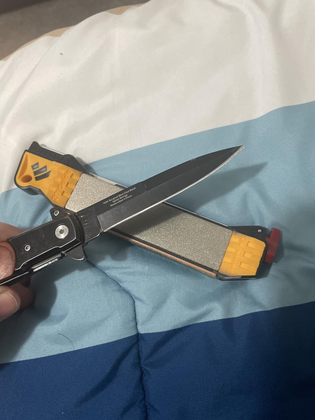 Work Sharp Guided Field Sharpener, Compact Travel Knife Sharpener Tool - Customer Photo 4