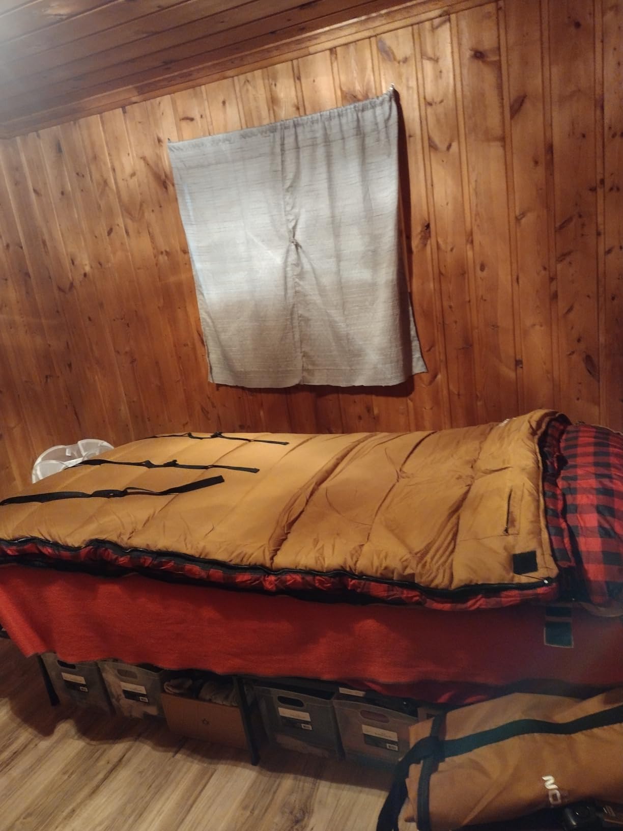 TETON Sports Deer Hunter Sleeping Bag, Warm and Comfortable Camping, Teton Tough Canvas Shell for Cold Weather - Customer Photo 4