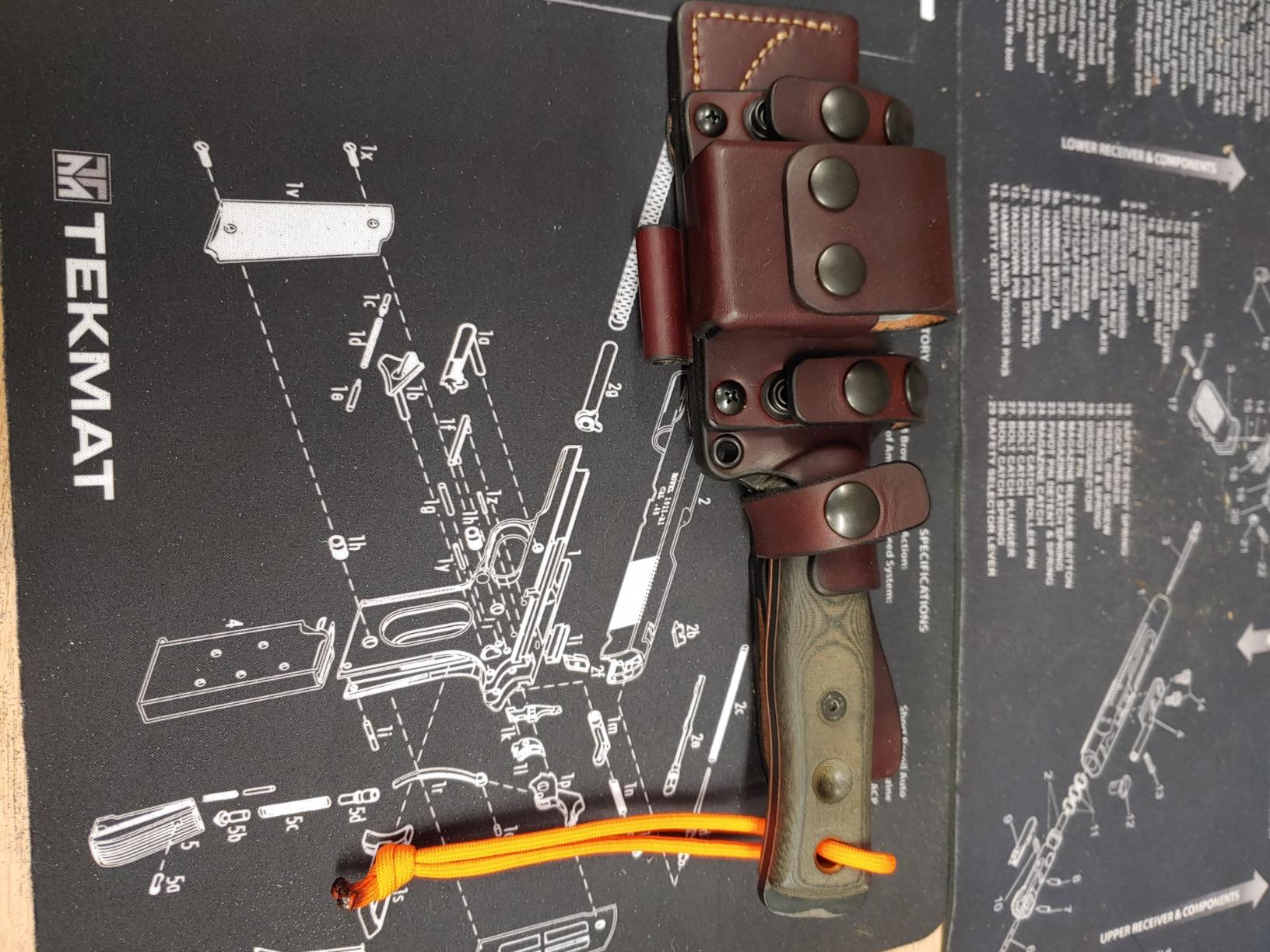 TOPS Knives B.O.B. Brothers of Bushcraft Knife w/Black Handle - Customer Photo 1