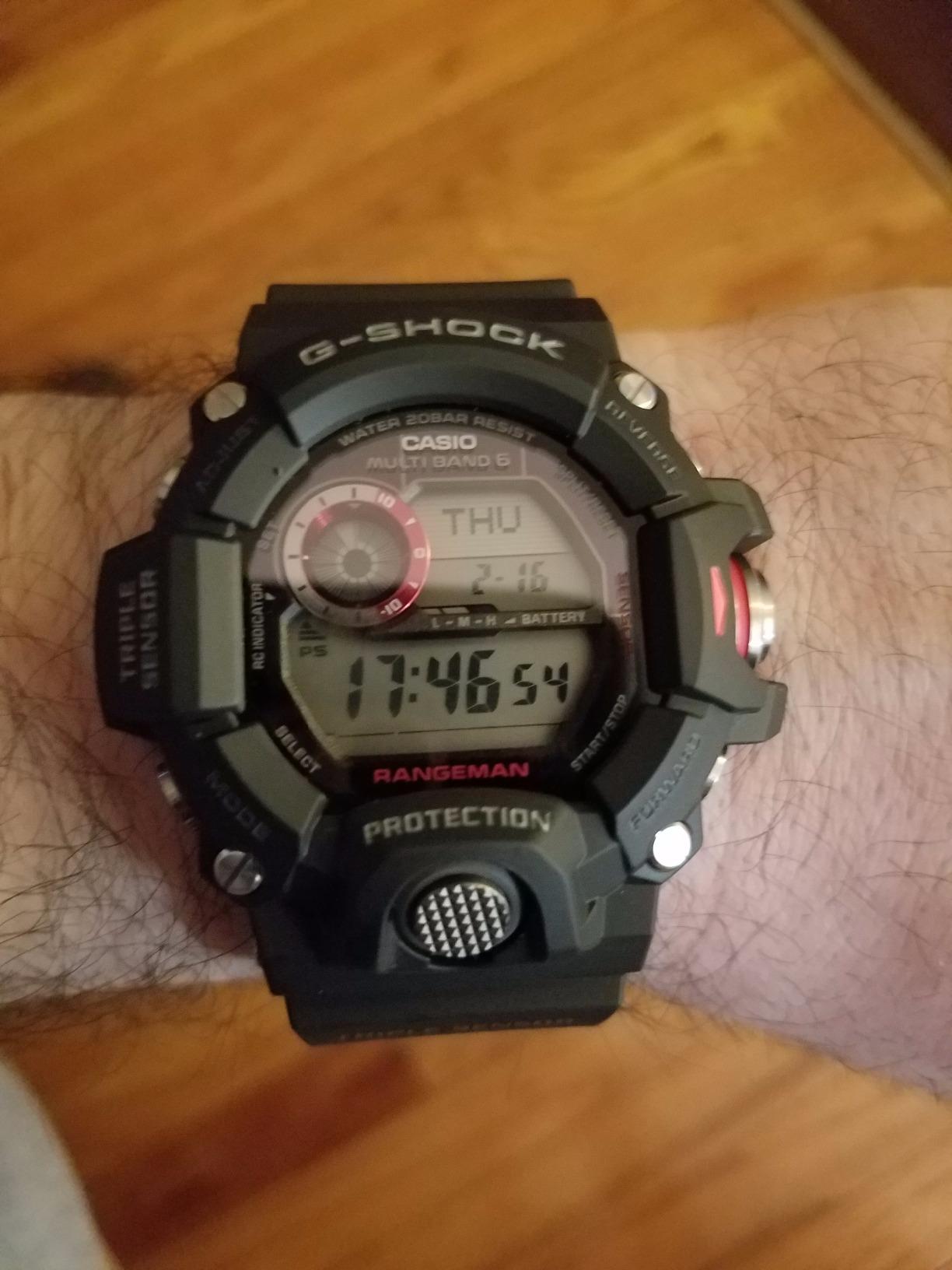 G-Shock Rangeman GW-9400, Digital Watch Black - Customer Photo 4