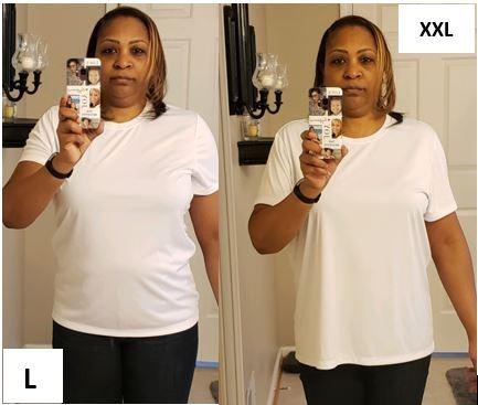 Hanes Womens Sport Performance T-Shirt, Cool Dri Short Sleeve Tee, Moisture Wicking - Customer Photo 3