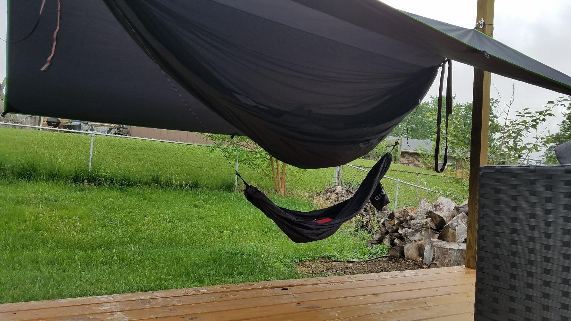 ENO, Eagles Nest Outfitters Underbelly Gear Sling, Hammock Accessory, Charcoal - Customer Photo 3