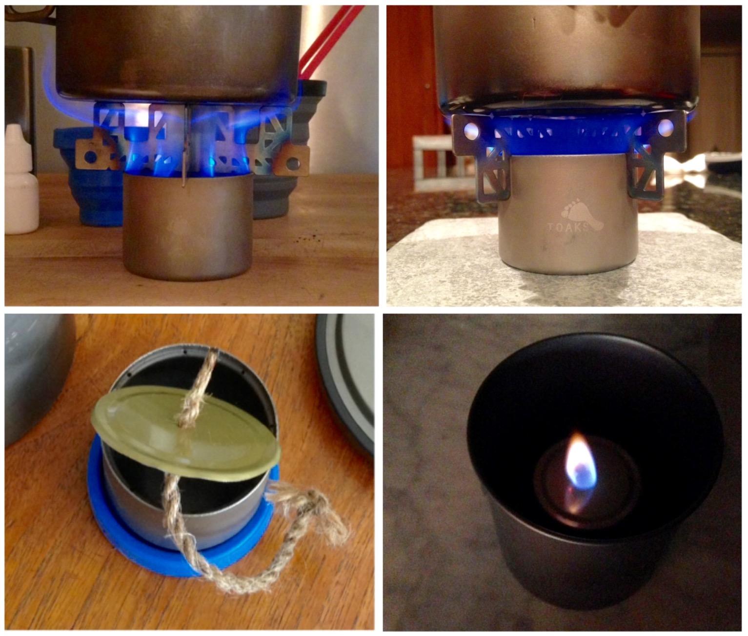 TOAKS Titanium Siphon Alcohol Stove - Customer Photo 1