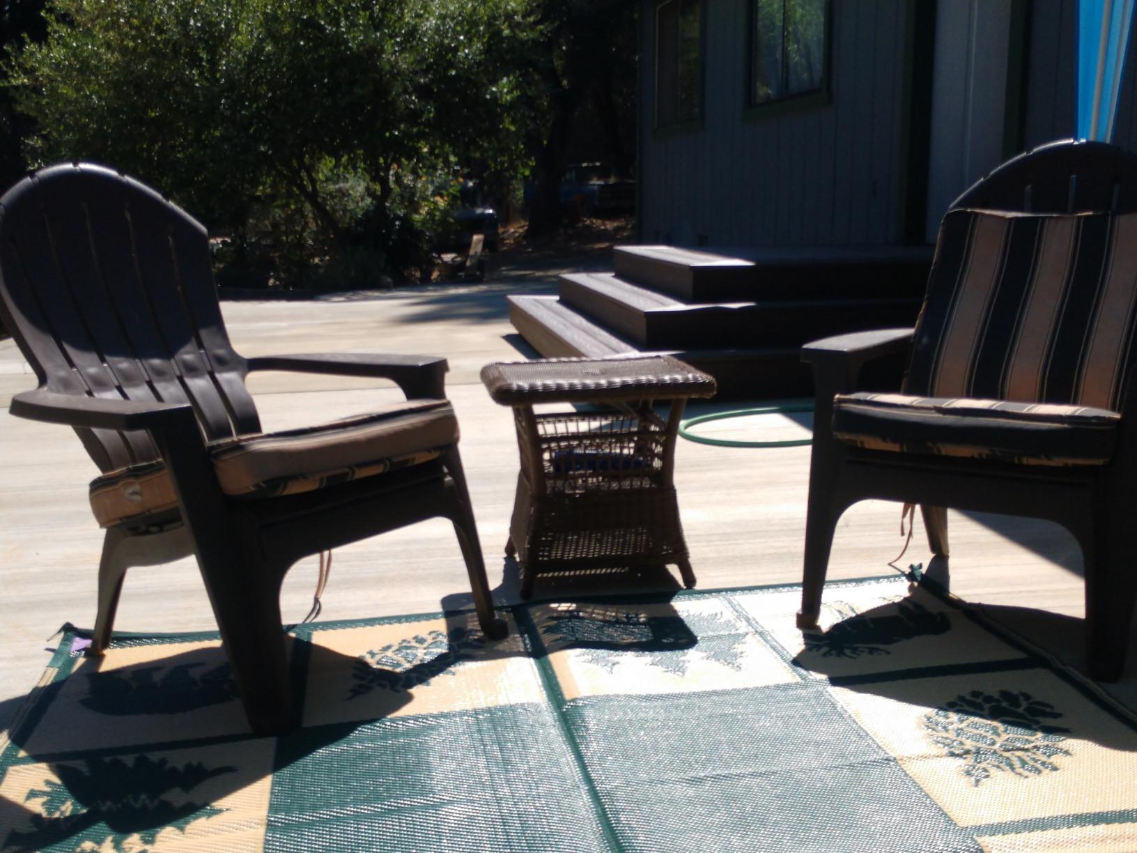 Stylish Camping 226094 6-feet by 9-feet Reversible Mat, Plastic Straw Rug, Large Floor Mat for Outdoors, RV, Patio, Backyard, Picnic, Beach, Camping - Hunter Mat (Green/Beige) - Customer Photo 3