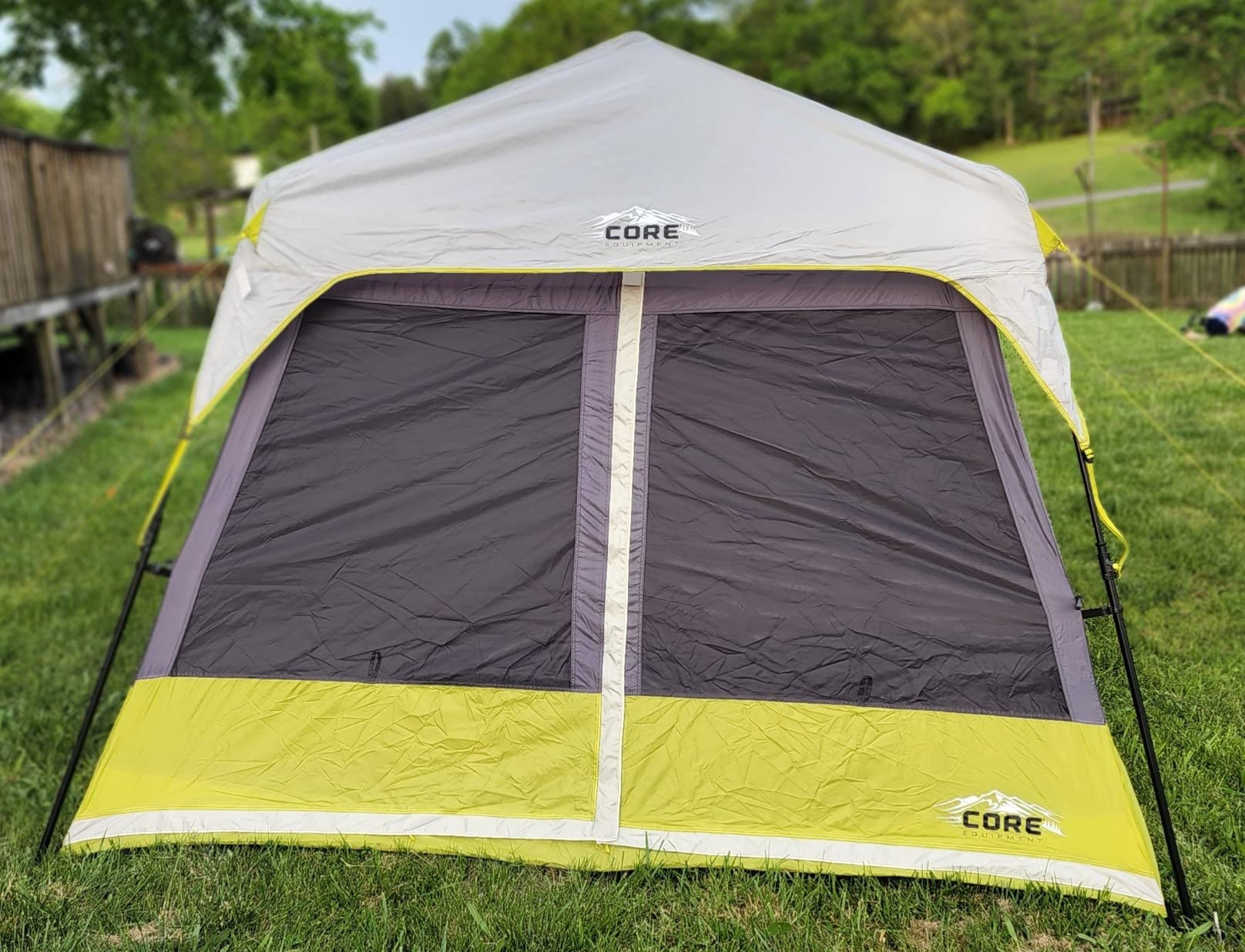 Core 9 Person Instant Cabin Tent - 14' x 9', Green (40008) - Customer Photo 1