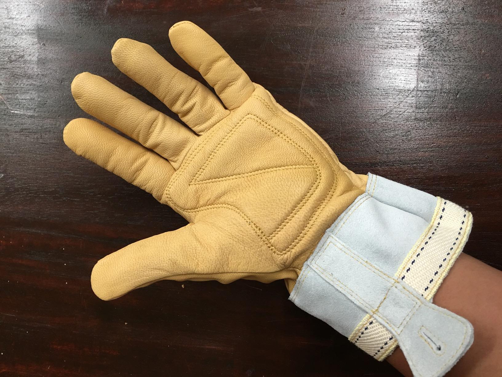 Hestra Skullman Outdoor Leather Work Gloves - Customer Photo 1