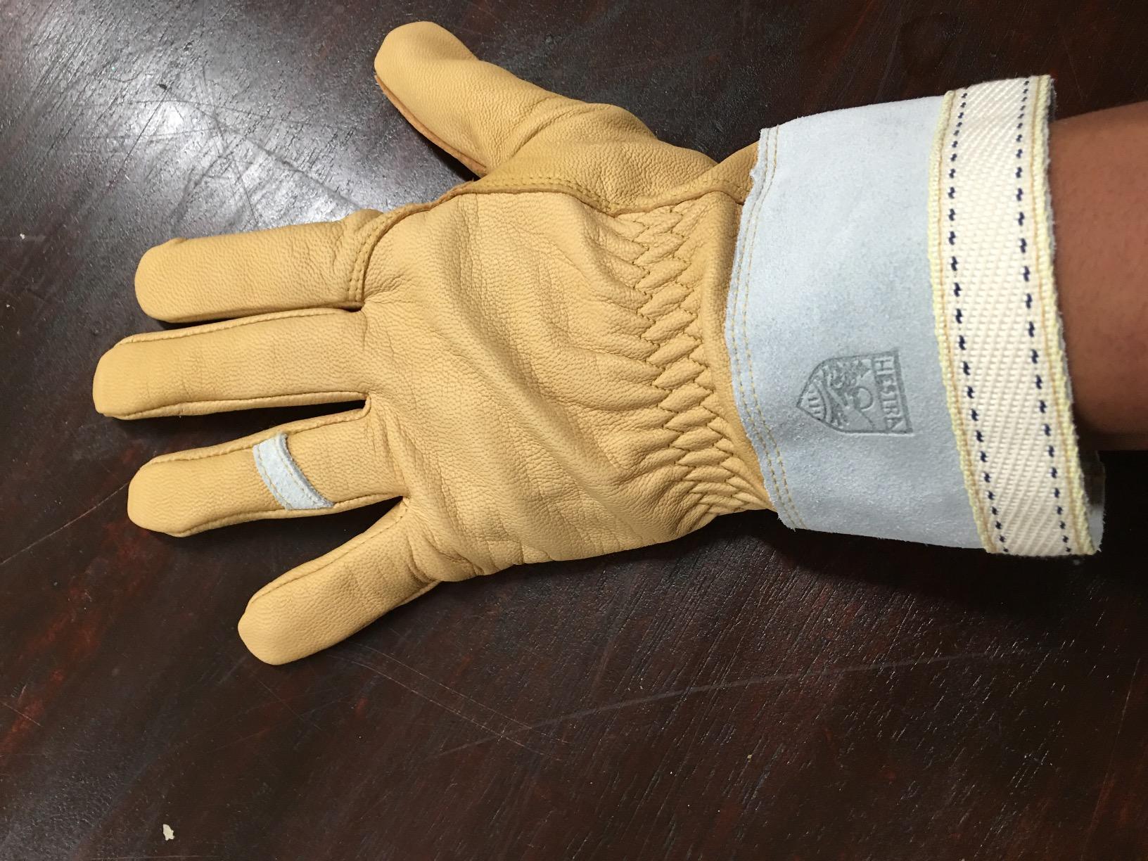 Hestra Skullman Outdoor Leather Work Gloves - Customer Photo 2