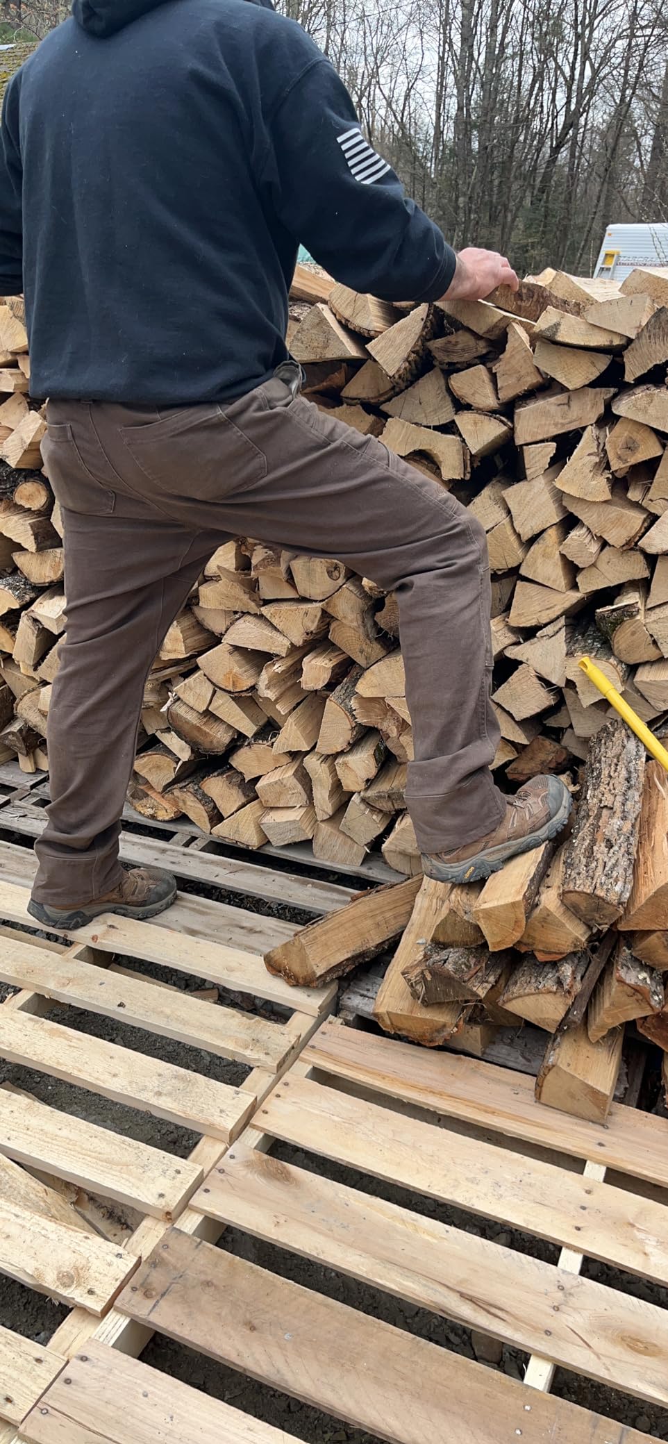 Arborwear Cedar Flex Mens Arborist Pants - Heavy Duty Double Knee Work Pants For Men With Gusseted Crotch and Boot Cuff - Customer Photo 1