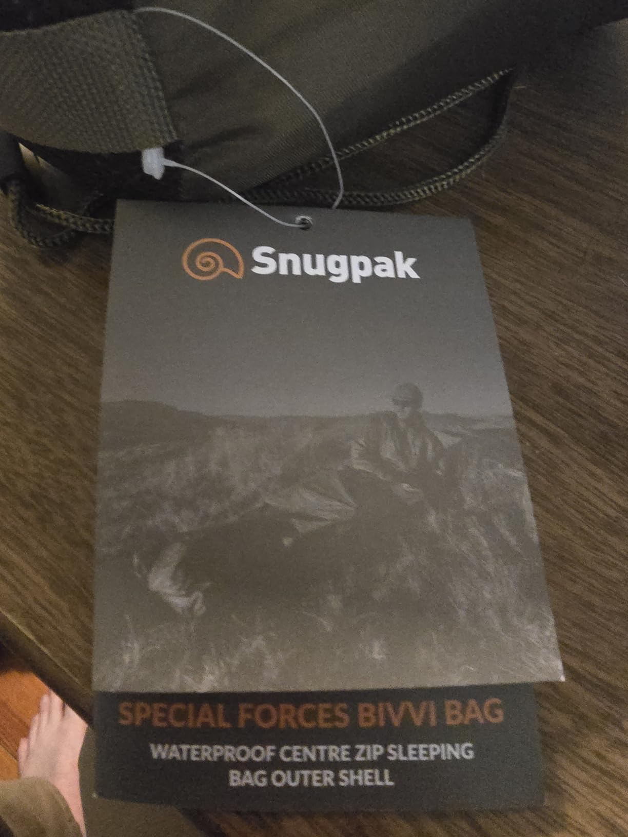 Snugpak Special Forces Bivvi Bag, Emergency Survival Bivy with Half Length Center Zip - Customer Photo 3