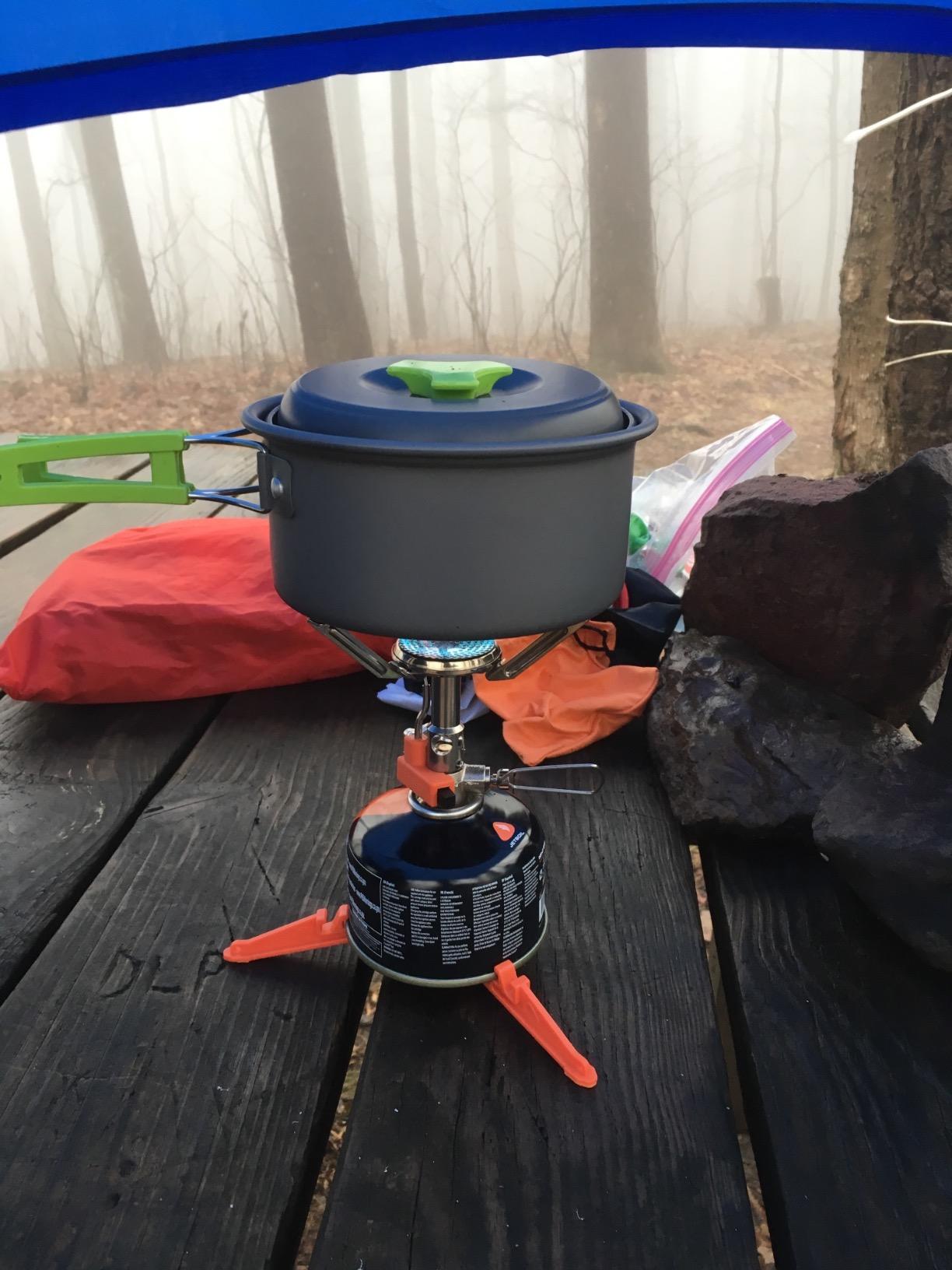 MalloMe Camping Cookware Mess Kit for Backpacking Gear – Camping Cooking Set - Camping Pots and Pans Set - Backpacking Stove/Portable Stove Compatible - Customer Photo 3