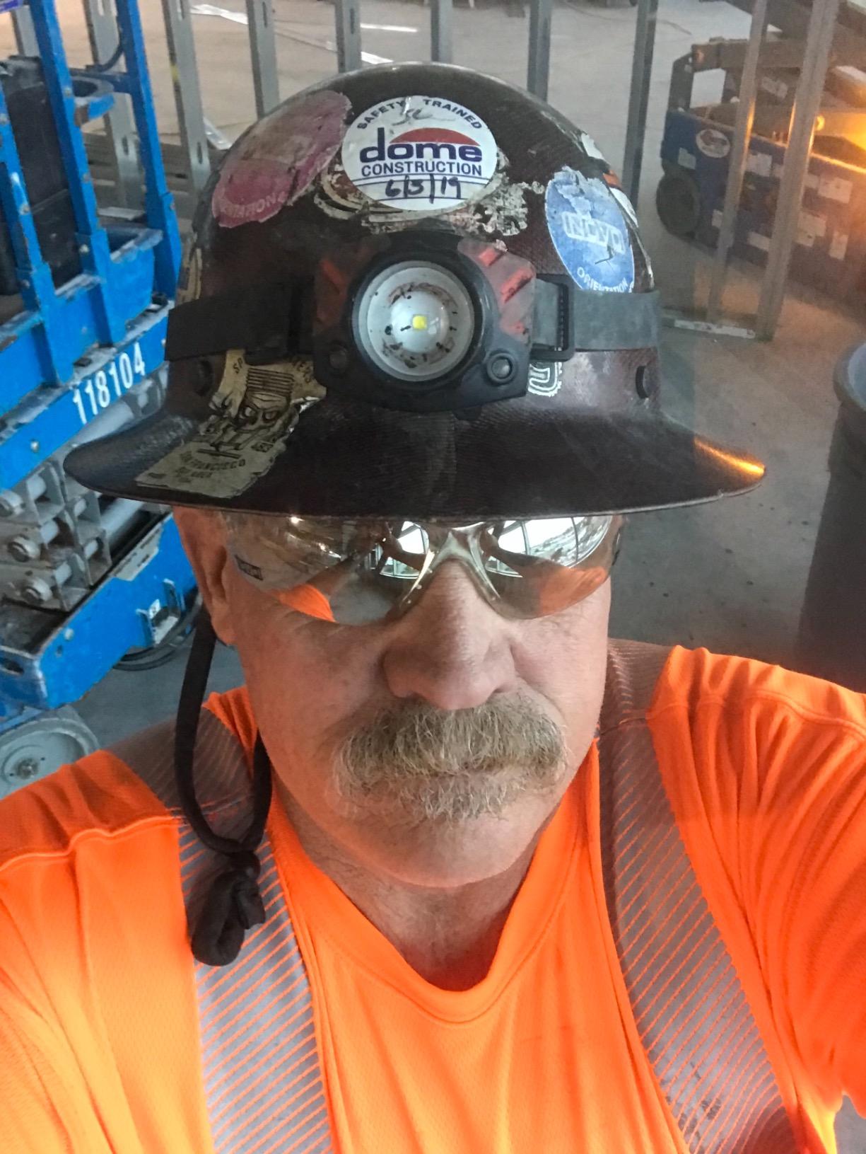 Coast FL85 615 Lumen Dual Color Pure Beam Focusing LED Headlamp with Twist Focus Hinged Beam Adjustment, Hard Hat Compatibility and Reflective Strap, Red - Customer Photo 2