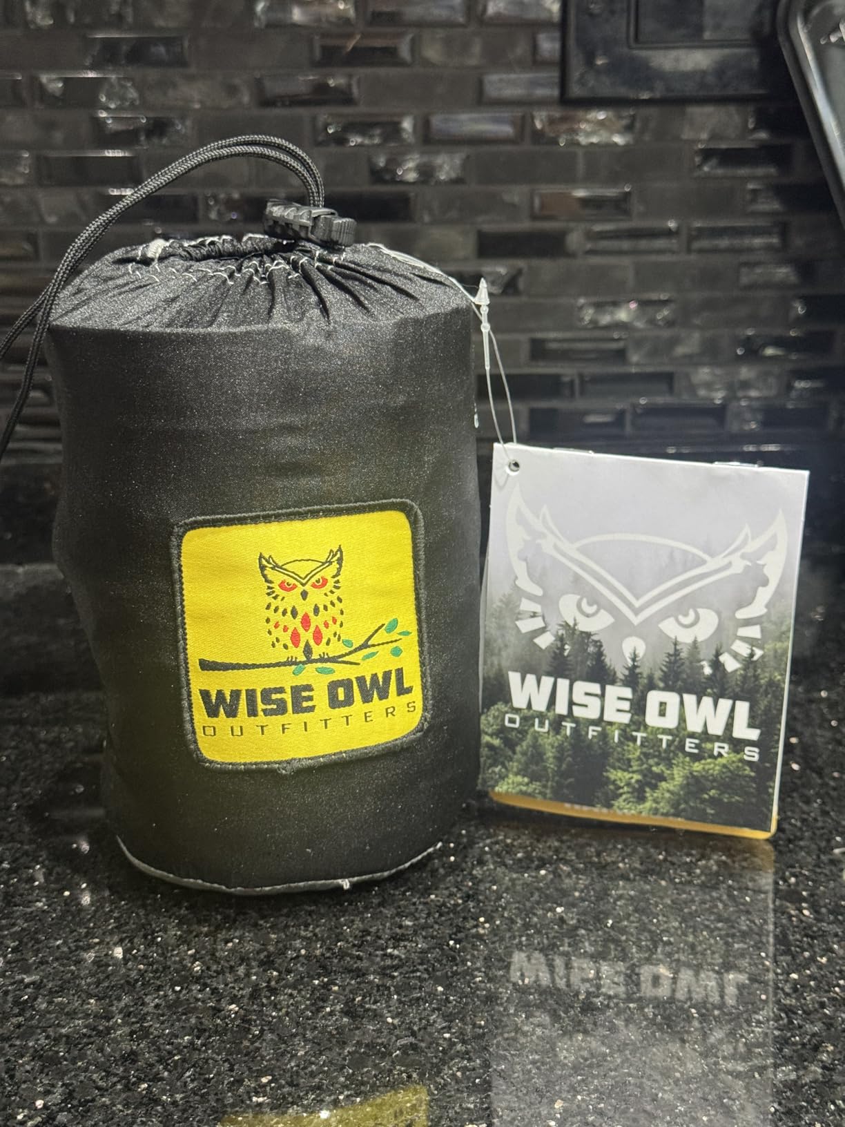 Wise Owl Outfitters Camping Hammock – 500lbs Portable Hammock with Tree Straps - Travel, Backpacking, Hiking, Outdoors Camping Gear - Single or Double - Customer Photo 3