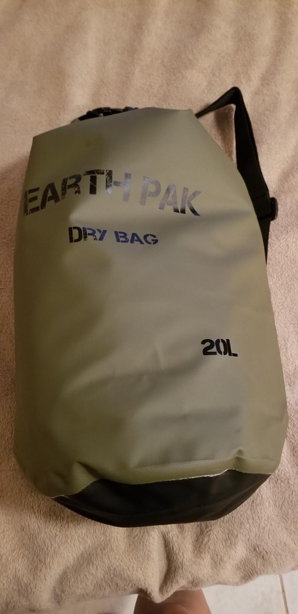 Earth Pak Waterproof Dry Bag - Roll Top Waterproof Backpack Sack Keeps Gear Dry for Kayak with Waterproof Phone Case - Customer Photo 3