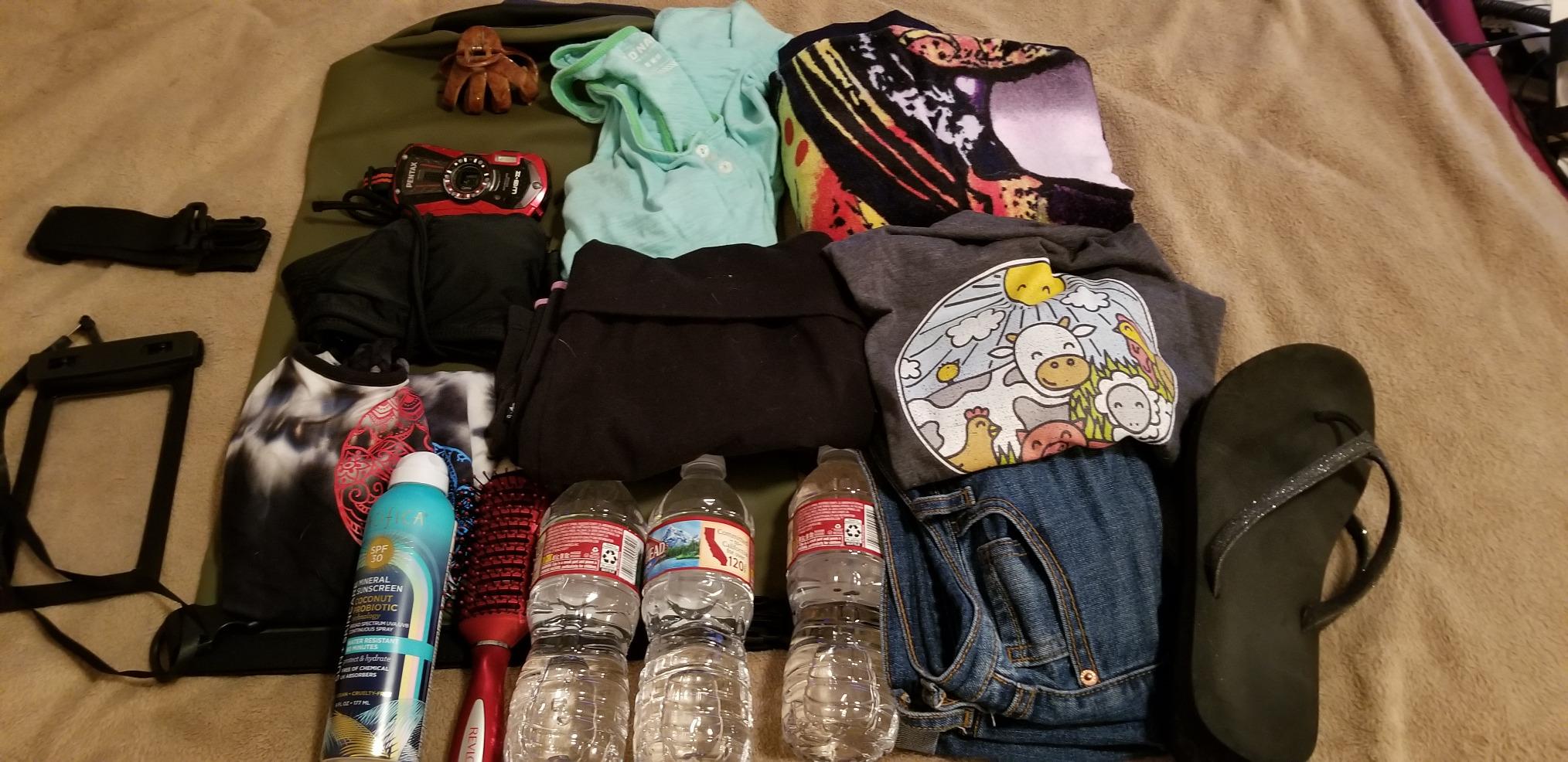 Earth Pak Waterproof Dry Bag - Roll Top Waterproof Backpack Sack Keeps Gear Dry for Kayak with Waterproof Phone Case - Customer Photo 4