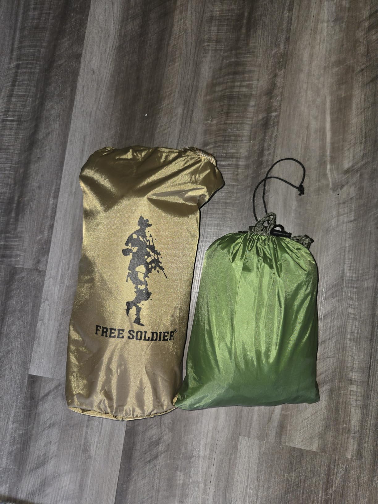 Free soldier Waterproof Portable Tarp Multifunctional Outdoor Camping Traveling Awning Backpacking Tarp shelter Rain Tarp - Customer Photo 3