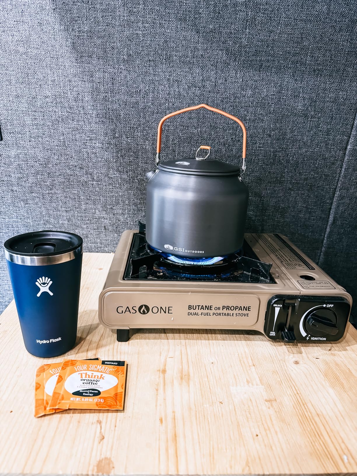 Gas One GS-3400P Propane or Butane Stove Dual Fuel Stove Portable Camping Stove - Patented - with Carrying Case Great for Emergency Preparedness Kit - Customer Photo 2