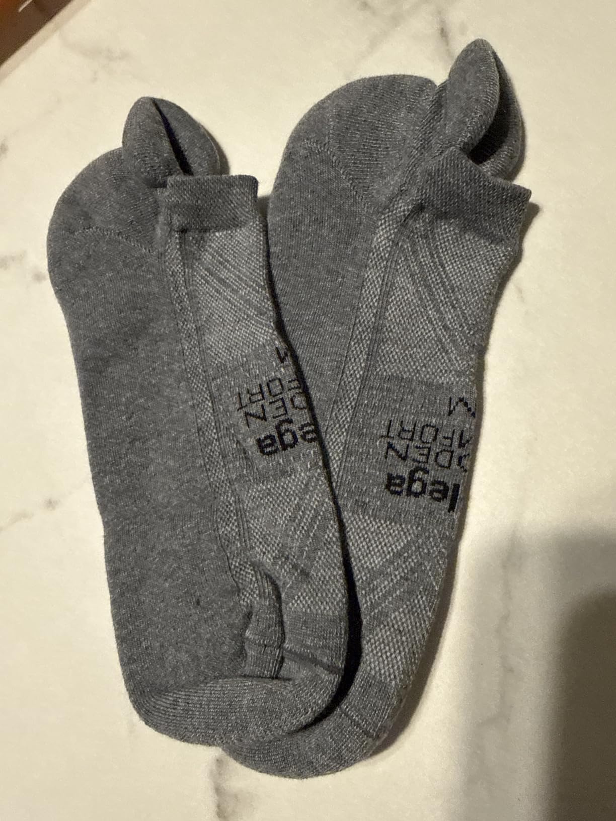Balega Men's Hidden Comfort Performance No Show Athletic Running Socks (1-Pair) - Customer Photo 1