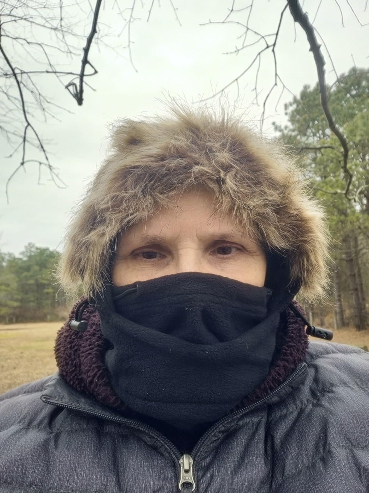 Tough Headwear Fleece Balaclava Ski Mask - Windproof Cold Weather Gear - Hunting Essentials - Ski Mask for Men - Customer Photo 2