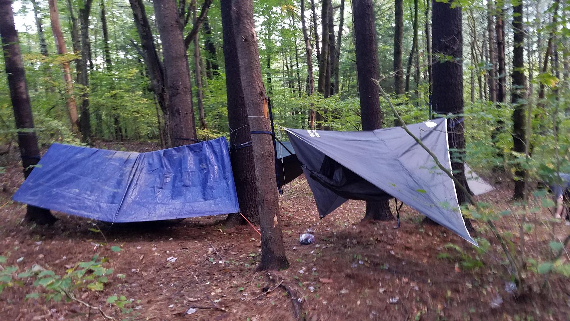 Bear Butt Hammock Rain Fly & Camping Tarp - 11 x 9 ft Ultralight Waterproof Tarp for Hammock & Tent Camping - Easy to Set Up - Customer Photo 3