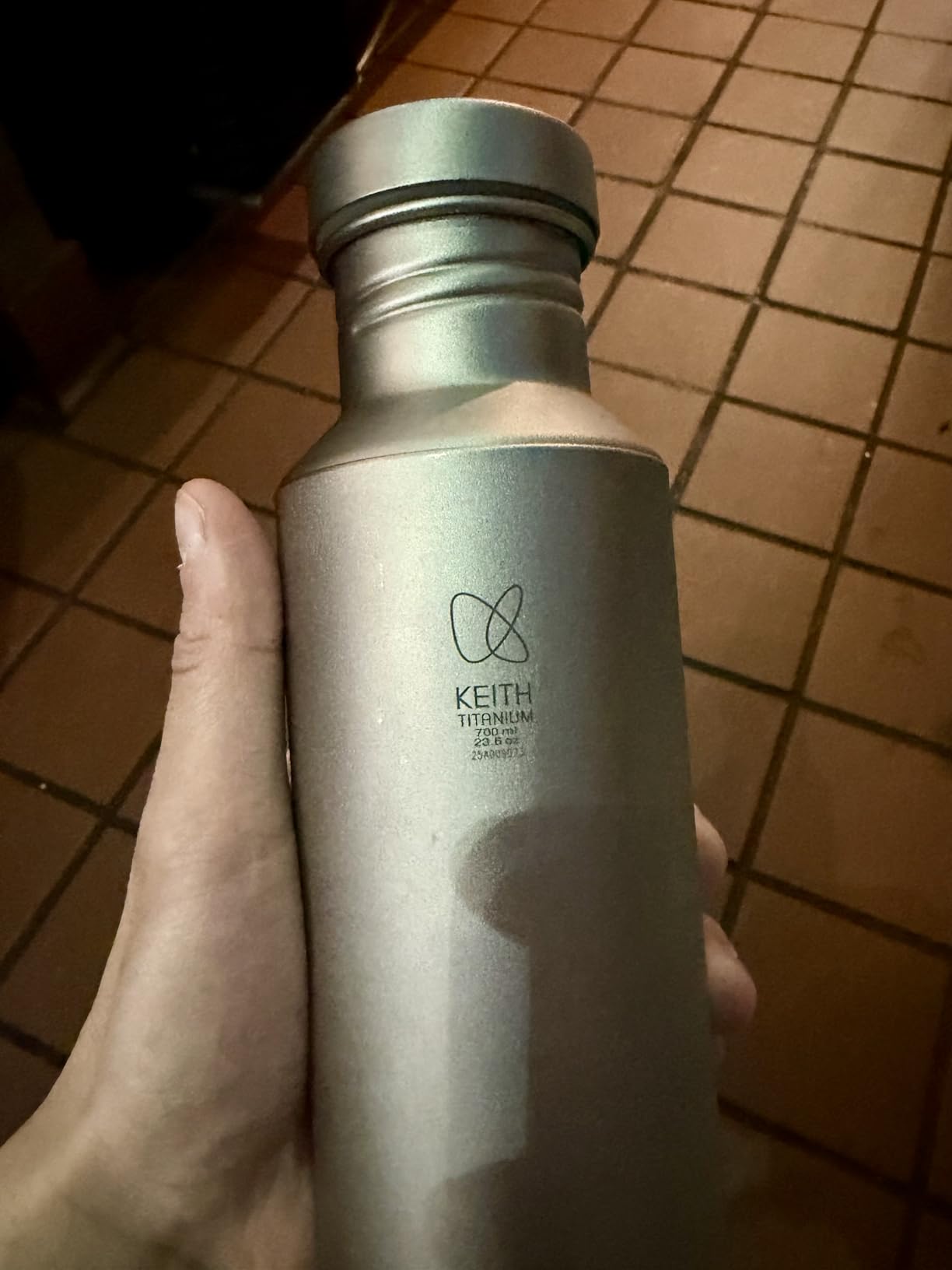 Keith Titanium Ti3032 Plastic-Free Sport Bottle - 23.6 fl oz - Customer Photo 1