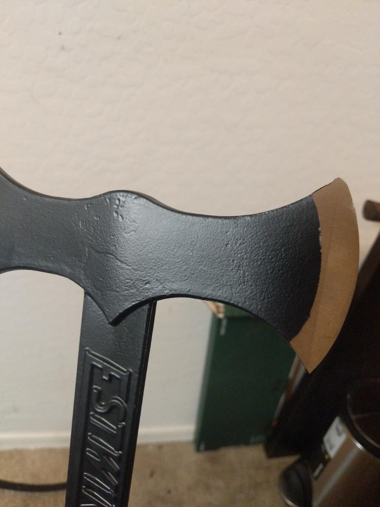 ESTWING Double Bit Axe Sheath - Blue Blade Cover for EBDBA, E6-DBA & EDBA - #14 - Customer Photo 2