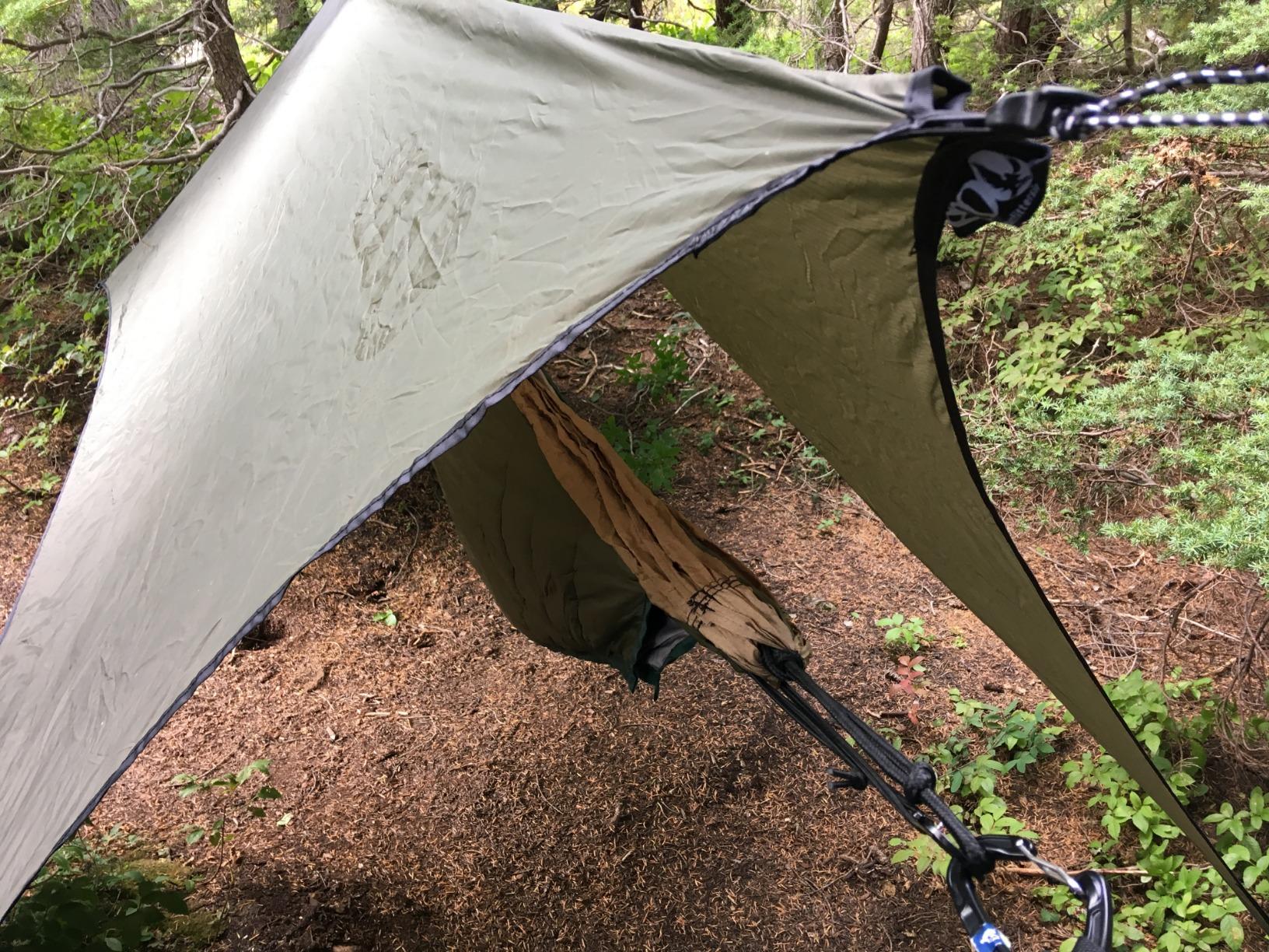 OneTigris Night Protector Ultralight Hammock Underquilt, Full Length Camping Quilt for Hammocks Warm 3-4 Seasons, Weighs only 28oz, Great for Camping Hiking Backpacking Traveling Beach - Customer Photo 2